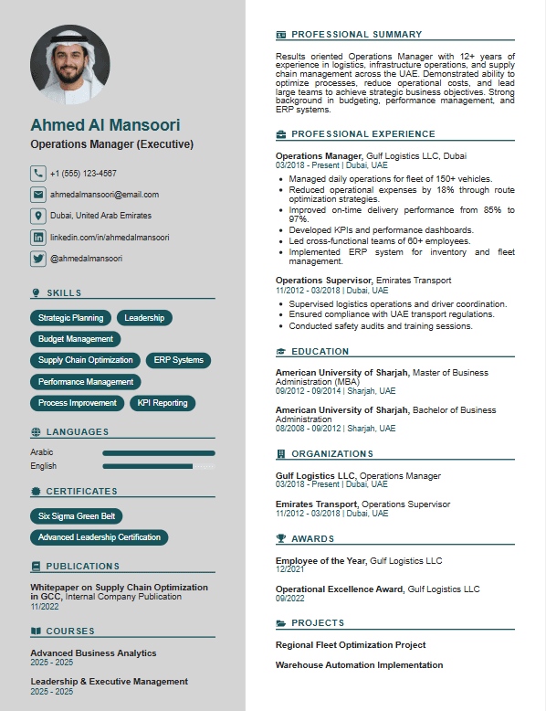 Corporate Edge – Operations Manager (Executive)